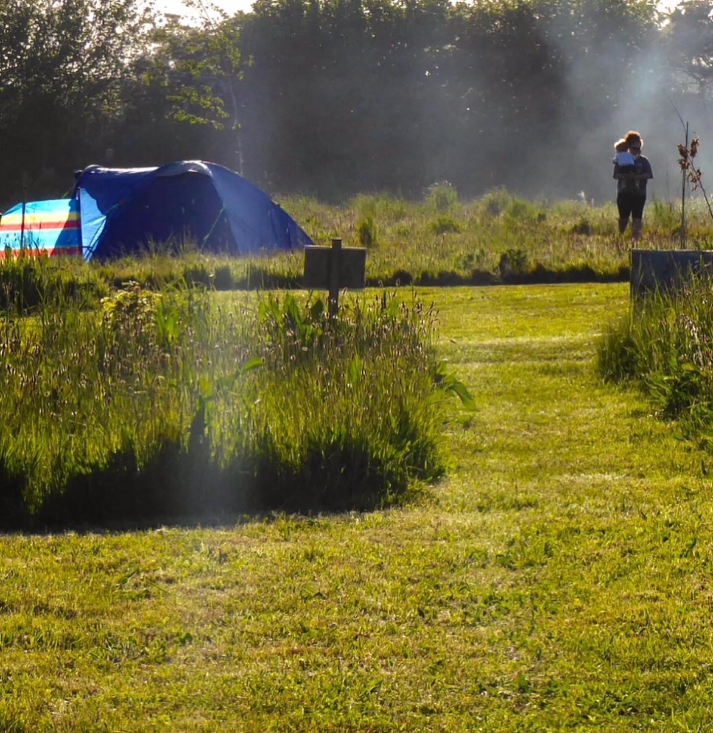 The Oaks Tent Pitches With No Supplied And Must Bring Your Own Tent Campsite Colkirk